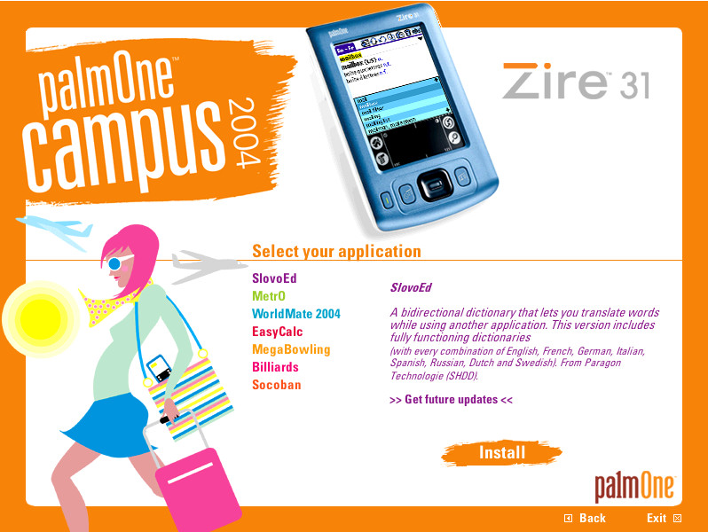 PalmOS Campus CD-ROM