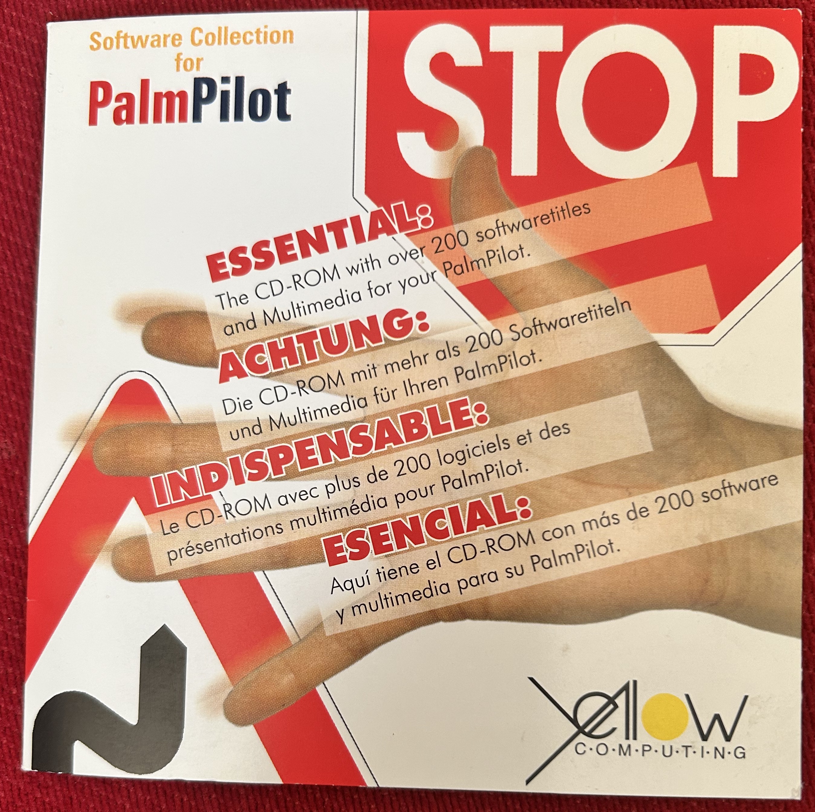 Yellow Computing Software Collection for PalmPilot