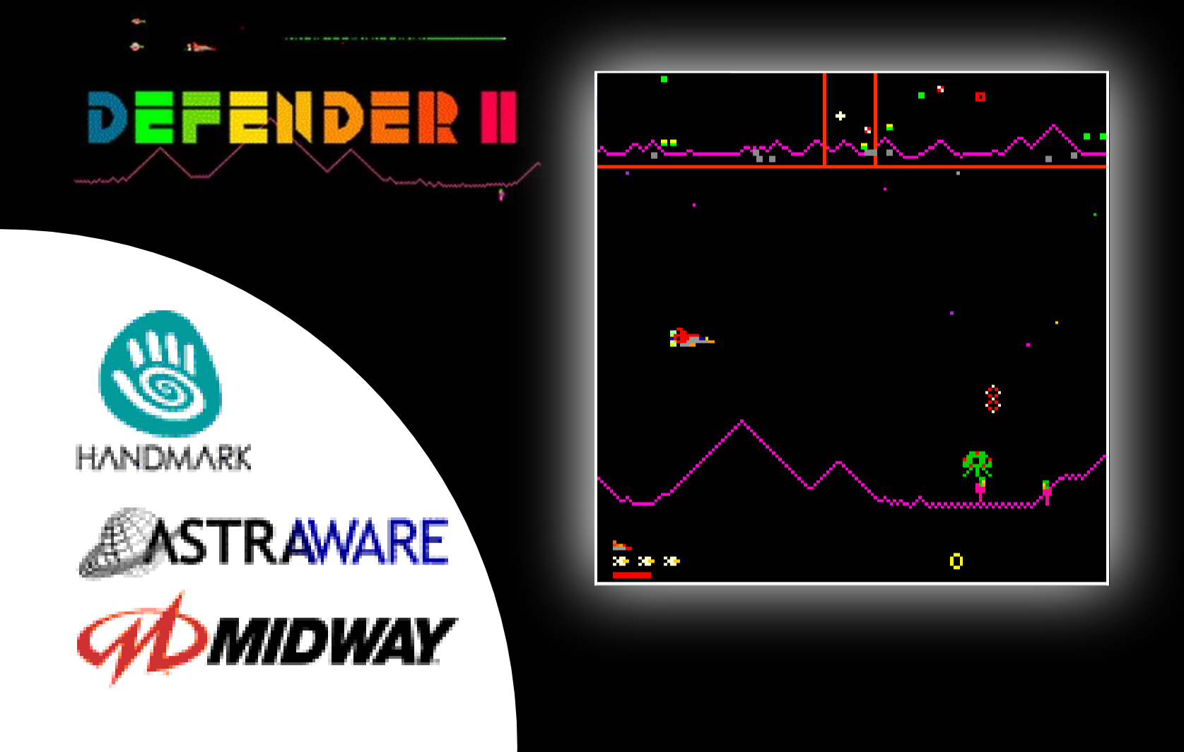 Defender II - Midway Arcade Classics for Palm OS