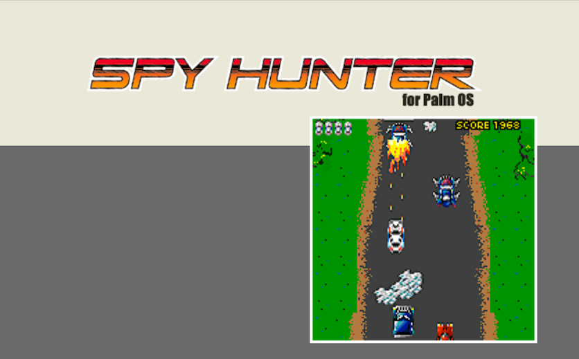 Handmark Spyhunter (Midway Spy Hunter for Palm)