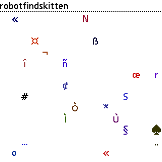 Robotfindskitten