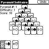 Pyramid Solitaire (palmOS 2.0)