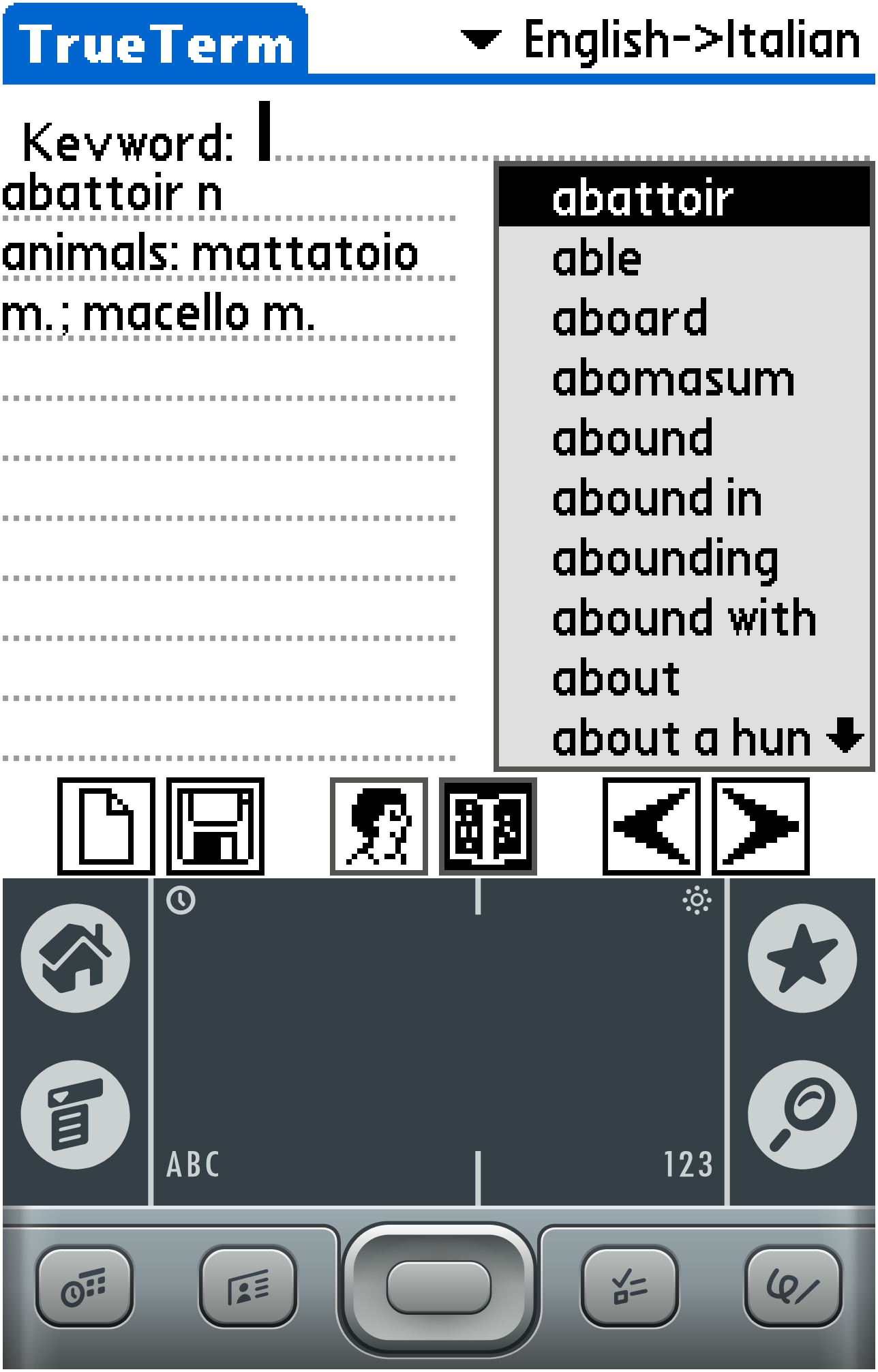 TrueTerm for Palm