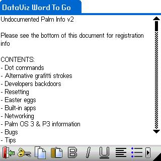 Undocumented Palm Features Ebook