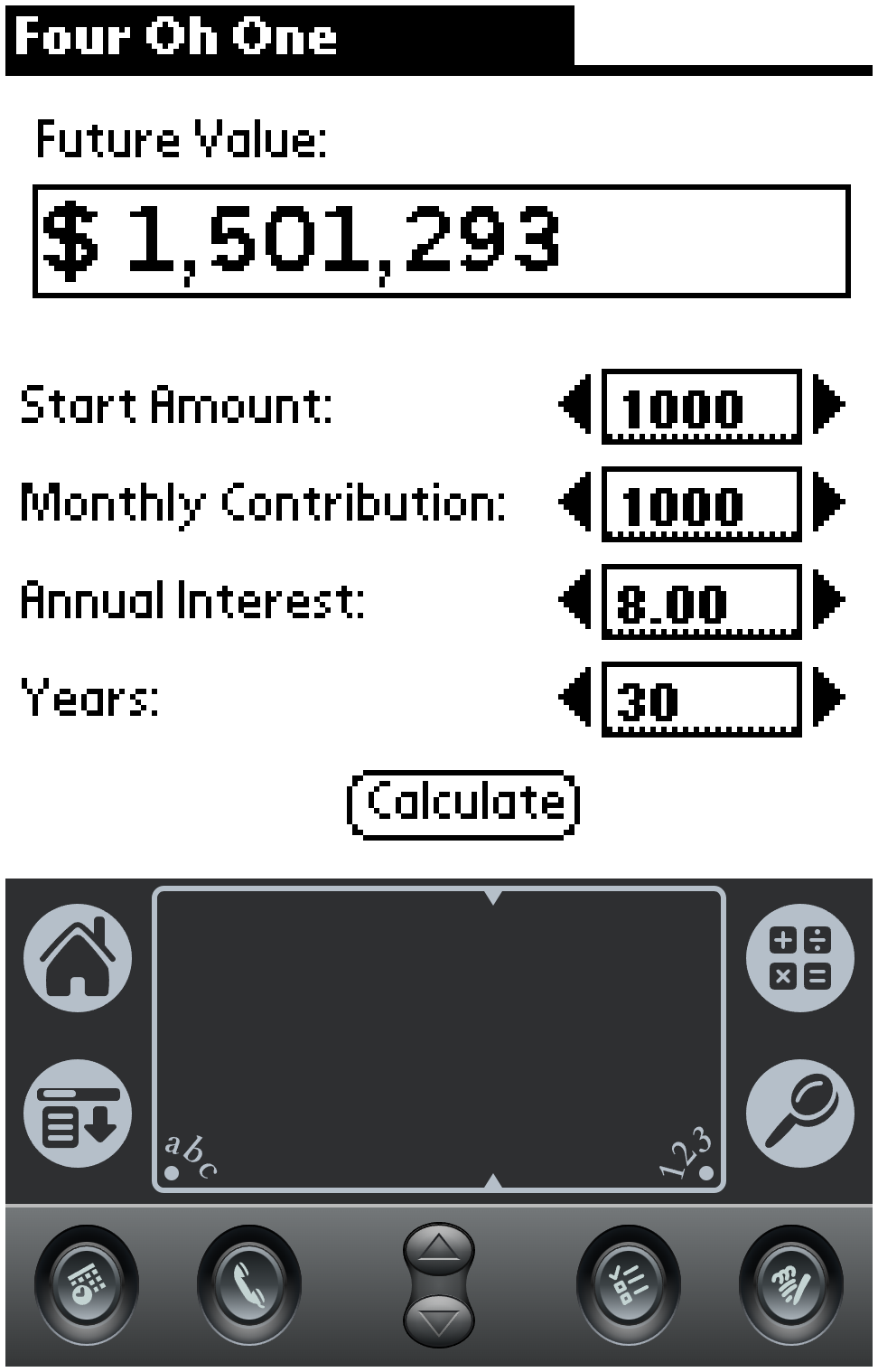 Finance Four Oh One