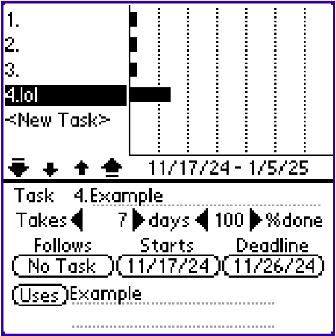 ProjectP - MXB Project Planner