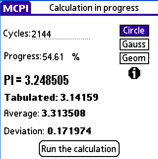 MCPI (MonteCarlo Method)