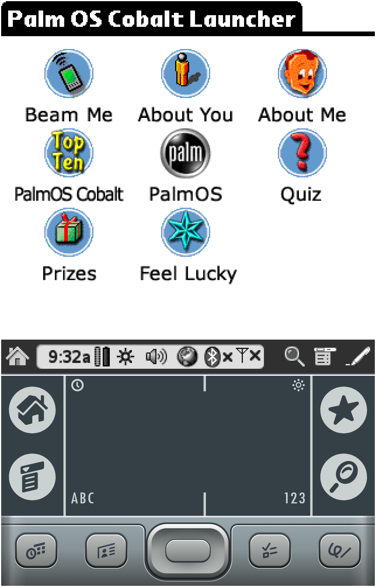 Palm OS Cobalt POC
