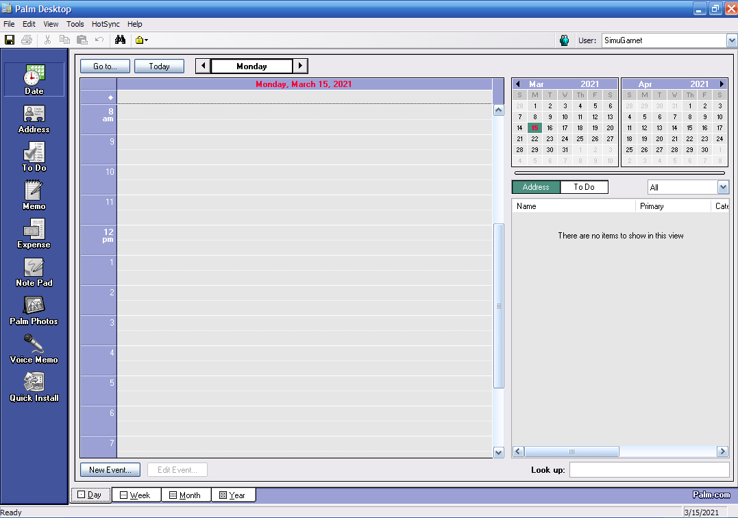 Palm Desktop for Janam Handhelds