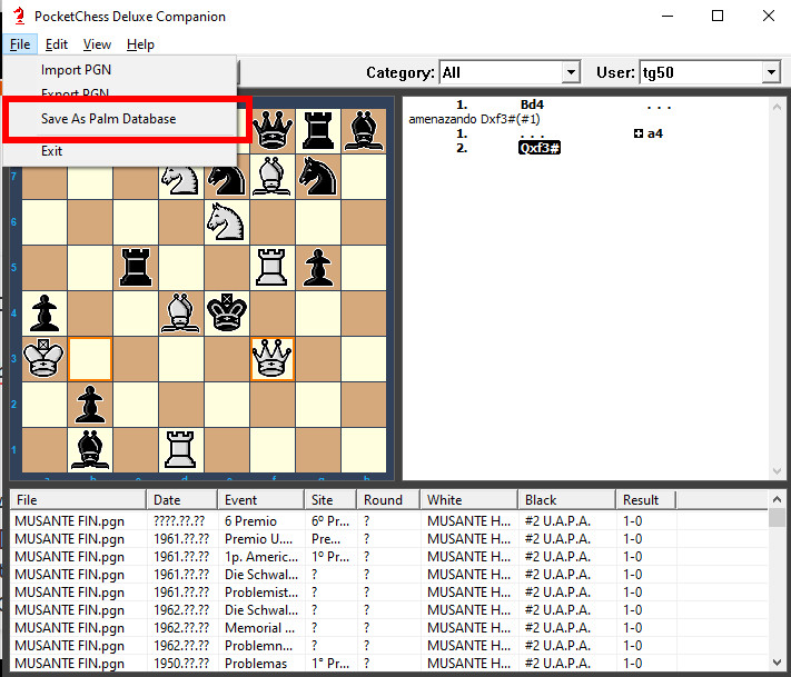 Pocket Chess Deluxe companion (Desktop)