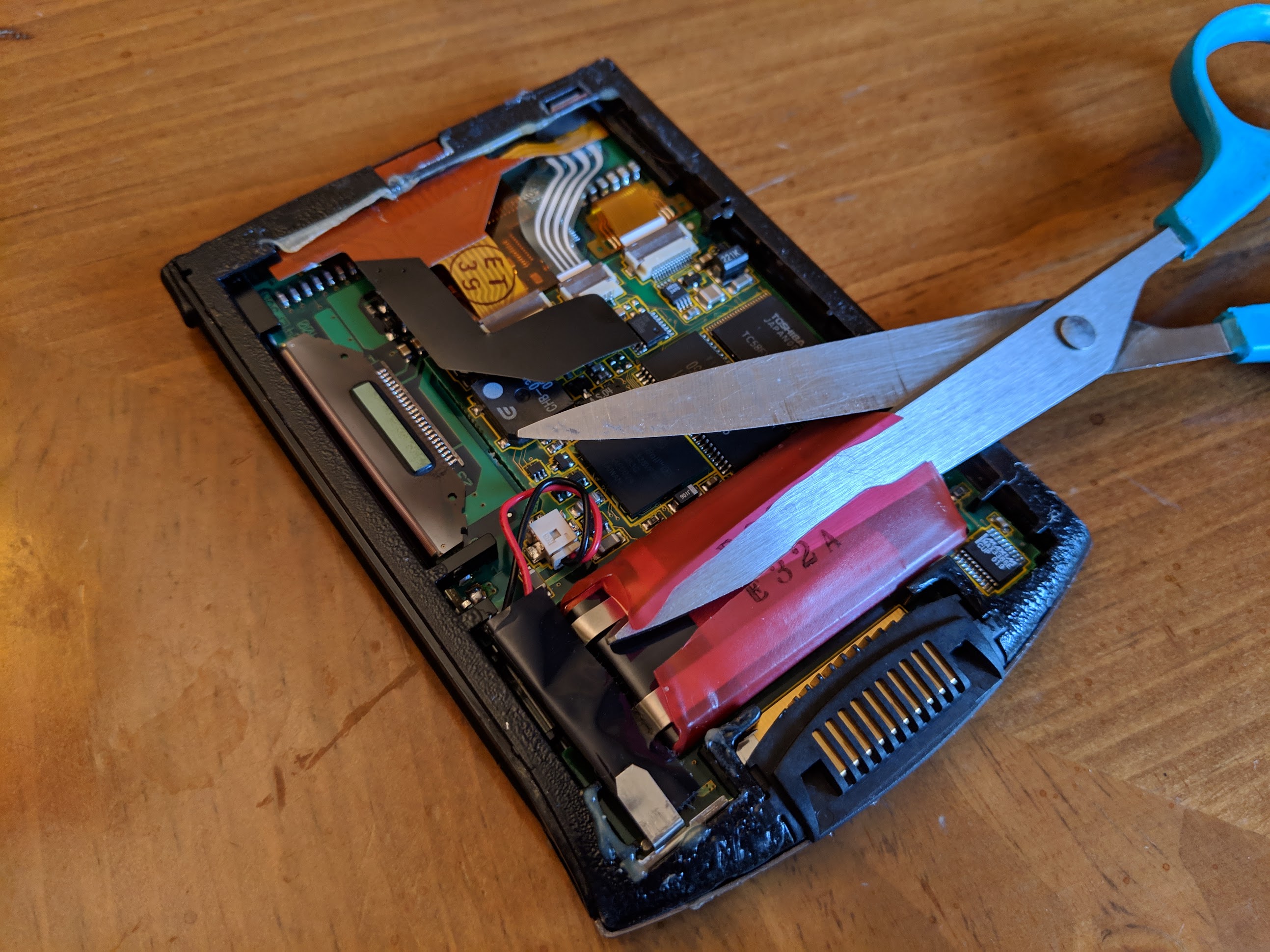 Cut the Battery Seal